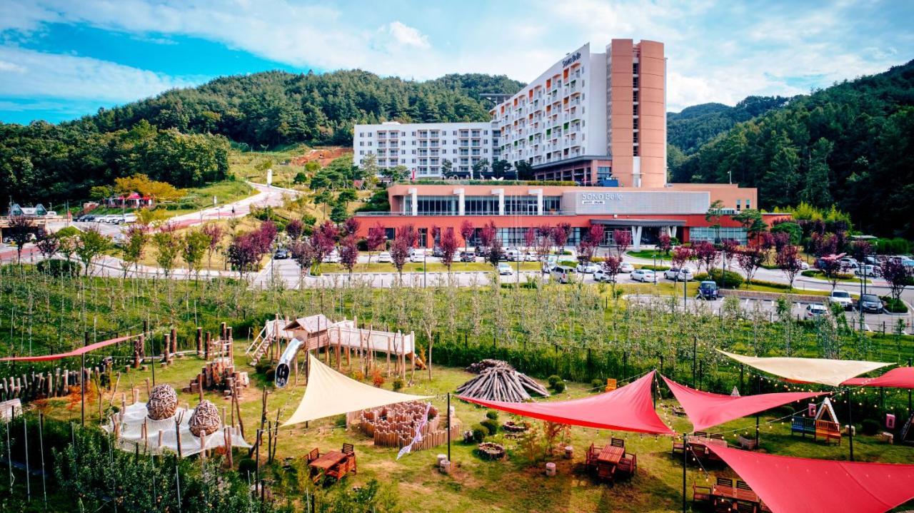Hotel Sono Belle Cheongsong Exterior foto